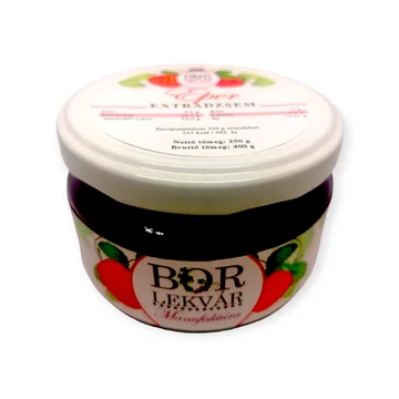 Cukormentes eper extra dzsem 100g/165g gyümölcsből