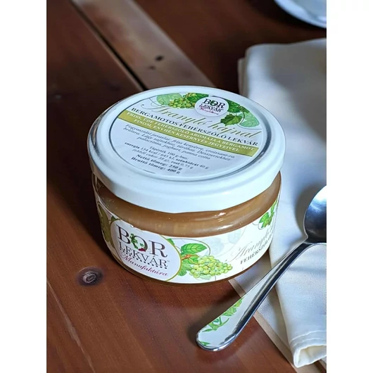 Aranyló Hajnal – fehérszőlő lekvár bergamottal